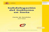 Subdelegación del Gobierno en Soria · • Autorizaciones Vigilantes de Seguridad en Espacios Públicos. ... • Pruebas deportivas y otros acontecimientos que transcurran en carreteras.