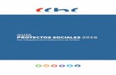 GUíA proyectos sociAles 2016 - cchc.cla_Proyectos_Sociales_2016... · Es un programa de carácter preventivo para crear conciencia en los trabajadores sobre la importancia de usar
