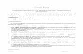 ACTA Nº 4/2013 COMISIÓN PROVINCIAL DE ORDENACIÓN … · Consejería de Fomento el expediente referente al Plan de Ordenación Municipal, remitido por el ayuntamiento de Barajas