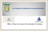 Elsa de Jesús Hernández Fuentes - peraj.org · muestra del Censo de Población y Vivienda 2010, a nivel nacional, 91.4% de las mujeres embarazas del grupo de 15 a 19 años, dejan