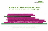 TALONARIOS - Liderpapel · tira de rifa..... 27 comercial del sur de papelerÍa, s.l. catalogo de talonarios. catÁlogo talonarios 2014 ... modelo sencillo duplicado triplicado. catÁlogo