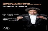 Orquestra Sinfónica Simón Bolívar da Venezuela Gustavo Dudamel · composicional sofisticado que tem por base o ... elementos do folclore e da música popular brasileira. Na sua