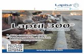 LAPTIL-300 - lapisa.com · Como producto de primera elección para Metafilaxia (prevención)otratamiento dirigido para enfermedades respiratorias principalmente asociadas a Mannheimia