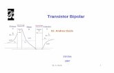 Transistor Bipolar - materias.fi.uba.armaterias.fi.uba.ar/6205/Material/Apuntes/Transistor Bipolar.pdf · Ganancia de potencia de la señal Diodo = 1 juntura (pn) Dispositivo pasivo