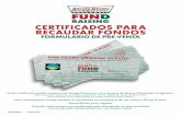 CERTIFICADOS PARA RECAUDAR FONDOS - Krispy Kreme · certificados para recaudar fondos formulario de pre-venta item #80189 ©2009 kkdc. nÚmero total comprado monto total recaudado