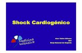 Shock Cardiogenico Col Med - COMSEGOVIA.COM Cardiogenico Col... · FISIOLOGÍA VOLUMENSISTOLICOVOLUMEN SISTOLICO • Es la cantidad de sangre impulsada fuera del VI en la sístole