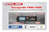 Tac³grafo FMDTac³grafo FMD--1000Tac³grafo FMD .Control del consumo de combustible a trav©s de
