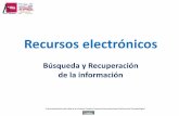Búsqueda y Recuperación de la ... - biblioteca.uva.esbiblioteca.uva.es/.../Busqueda-y-recuperacion-de-informacion.pdf · que utilizas dentro de la UVa (campus virtual, correo electrónico,