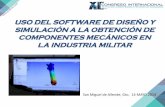 Presentación de PowerPoint - grupossc.com · Análisis por Simulación Matemática “ANSYS” San Miguel de Allende, Gto. 14 MAYO 2014 IV. Se aplica la carga y la dirección en