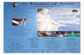 St. Francis of Assisistfrancisapopka.org/uploads/docs/bulletins/20181104.pdf · 04/11/2018 · vidas que nos sirven de modelo. Hoy somos el escriba, y Jesús -Altar Flowers In Celebration