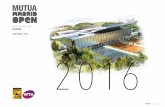TEMPORADA / 2016 2016 - Mutua Madrid Open · deﬁnir su política de promoción internacional, dirigiéndose ... Sharapova, Kvitova, Azenka, Garbiñe Muguruza, Ivanovic, Carla Suarez