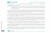 Decreto DOG Martes, 4 de decembro de 2012 - steg.gal · por obxecto a ordenación dun sistema integral de formación profesional, cualificacións e acreditación que responda con
