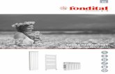 TARIFA DE PRECIOS MAYO 2017 - fondital.com · El resultado es un radiador que se presenta como un cuerpo único al 100% de aluminio, aún más resistente y fiable. Otros PLUS de la