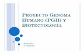 PROYECTO GENOMA HUMANO (PGH) Y B - stls.cl VIRTUAL/4M/biologia/Biotecnologa.pdf · La ingeniería genética es la disciplina que modifica el material genético de las células empleando