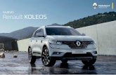 NUEVO Renault KOLEOS - exportauto.es · • Kit de inflado y reparación de neumáticos • Regulador-limitador de velocidad • Alerta por cambio involuntario de carril • Alerta