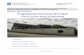 Programación Harmonía 2017-2018 3ºe 4º Curso Grao Profesional · Páxina 2 de 36 CMUS Profesional de Santiago Rúa Monte dos Postes s/n Santiago de Compostela CP 15703 Coruña