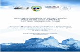 RESUMEN PROCESO DE DELIMITACIÓN ZONA DE INTERÉS … · Parque Nacional Torres del Paine y el Encargado del Departamento de Áreas Silvestres Protegidas de CONAF Última Esperanza.