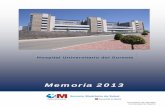 PLANTILLA DE CONTENIDOS PARA LA MEMORIA DE … · El Hospital Universitario del Sureste (Arganda del Rey) tiene una superficie de más ... C.S. ARGANDA ARGANDA DEL REY 4.439 15.671
