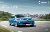 Nuevo Renault ZOE · • Repartidor electrónico de frenada (EBD) • Seguro infantil manual • Aviso sonoro para peatones “Z.E. Voice ...