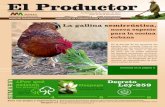 nueva especie para la cocina cubana - redciencia.cu de agosto_2010.pdf · La gallina semirrústica, nueva especie para la cocina cubana Entre 1989 y 1990, la gallina semirrústica