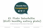 El Plato Saludable (Kid’s healthy eating plate) · Extraído de Harvard T.H. Chan School of Public Health descarga gratuita descarga gratuita descarga gratuita descarga gratuita.