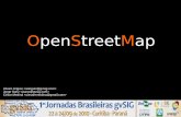 OpenStreetMap - downloads.gvsig.orgdownloads.gvsig.org/.../jornadas-Brasileiras/2010/reports/OSM.pdf · sistemas de información geográfica ¿Qué se puede hacer con la información