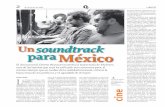soundtrack paraMéxico - La gaceta de la Universidad de ... 2.pdf · que, casi de inmediato y a través de la música, específi camente del rock y el rap, conectó con el sentir