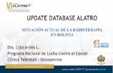 SITUACIÓN ACTUAL DE LA RADIOTERAPIA EN BOLIVIAalatro2017.grupoaran.com/ponencias/5-noviembre/3-bolivia-punta... · dosimetrista enf. total sucre 1 1 4 0 0 6 la paz 5 1 6 0 2 13 cbba