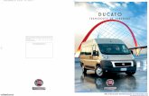 Catálogo Fiat Ducato (T.Personas) - imagenes.encooche.comimagenes.encooche.com/catalogos/pdf/69423.pdf · EL CONFORT NO ES UN EXTRA. Durante la semana se pasa más tiempo al volante