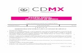 Í N D I C E ADMINISTRACIÓN PÚBLICA DE LA CIUDAD DE …data.consejeria.cdmx.gob.mx/portal_old/uploads/gacetas/3708a359dc... · DELEGACIÓN CUAUHTEMOC, CIUDAD DE MEXICO (SEGUNDA
