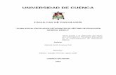 FACULTAD DE PSICOLOGÍA - Repositorio Digital de la ...dspace.ucuenca.edu.ec/bitstream/123456789/22803/1/tesis.pdf · 2 Autora: Marisol Cuenca RESUMEN ... a partir de la aplicación