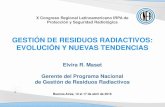 GESTIÓN DE RESIDUOS RADIACTIVOS: EVOLUCIÓN Y … Tecnicas/ST... · origen de los residuos radiactivos institucionales y pequeÑos generadores: reactores de investigaciÓn producciÓn