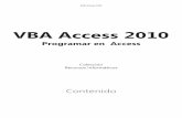VBA Access 2010 - ediciones-eni.com fileEdiciones ENI VBA Access 2010 Programar en Access Colección Recursos Informáticos Contenido