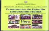 Índice³n Fisica III Ciclo... · Tercera unidad para educación física 9° año..... 180 Programas de educación física educación diversificada ...