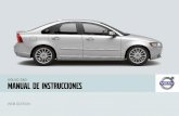 VOLVO S40 Manual DE INSTRUCCIONES · Estimado usuario de Volvo GRACIAS POR ELEGIR VOLVO Esperamos que disfrute muchos años del placer de la conduc-ción de su Volvo. Este automóvil
