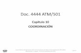 Doc. 4444 ATM/501 - icao.int1) Doc4444.pdf · del protocolo Internet de la ATN. Curso Práctico de Operación sobre Comunicaciones de Datos entre Instalaciones ATS (AIDC) (Montevideo