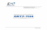 Regulador de Tensión Analógico GRT7-TH4 - dbtsa.comdbtsa.com/manuales/REGULADORES/Regulador_GRT7_TH4_R2_E9.pdfRegulador de Tensión Analógico GRT7-TH4 Manual de Instalación y Operación