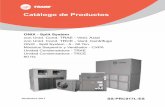 Catálogo de Productos - trane.com · Centrifugo ONIX - Split System - 5 - 50 Ton Módulos Serpentín y Ventilador - CXPA Unidad Condensadora - TRAE Unidad Condensadora - TRCE ...