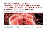 IV JORNADAS DE AVANCES EN ANESTESIA Y CUIDADOS … · iv jornadas de avances en anestesia y cuidados crÍticos de cirugÍa cardiaca valencia, 10 y 11 de marzo de 2016 declarado de