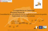 La experiència en Catalunya Proyecto PirosLife LIFE13 NAT ... · Número total de camadas y oseznos nacidos de cada una las hembras de oso pardo ... - LIFE 12 NAT/ES/000192 Desfragmentación