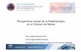 Perspectiva actual de la Radioterapia en el Cáncer de Mama · Tratamiento de áreas ganglionares regionales en el cáncer de mama precoz Radioterapia en paciente tratadas con Qumioterapia