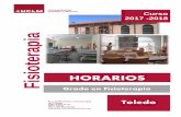 Fisioterapia - Universidad de Castilla - La Mancha · Aula 10.8 Sala 21.1.8. CINESITERAPIA (P) 1 GP. 16 -17. FUNDAMENTOS (T) Aula 10.8 PSIC OL GÍA (T) Aula 10.8 ; PSIC OL GÍA (T)