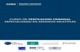 CURSO DE PERFILACION CRIMINAL - estudiocriminal.eu · - El Asesino del Zodíaco METODOLOGIA - ONLINE La metodología de formación es online, por lo que la dinámica de aprendizaje