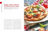 pizzas Pizzas, sabor redondo de Italia sobre a mesa guía ...revista.consumer.es/web/ga/20160101/pdf/alimentacion.pdf · entender que a receita máis representativa de Italia, a pizza,