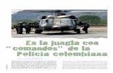 En la jungla con - AASIAS.com distribuidor de 5.11 ...andreusoler.com/aasias/tactical/tactical12/12_Comandos_Policia... · y divididos en las compañías de Bogotá, Santa Mar-ta