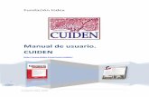 Manual de usuario. CUIDEN - index-f.com · Manual de usuario. CUIDEN Sandra Pozuelo Zurera . ... clínico-asistencial en todas sus especialidades y de promoción de la salud, como