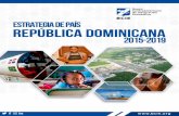 Estrategia de País - bcie.org · elementos tradicionales de la cultura dominicana: el amarillo del ámbar, mineral de belleza y misterio singular por su variedad de presentaciones