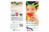 2017 AFL RU DRAFT(FINAL3.28.17) ES - colorado.gov · Lista de alimentos permitidos En vigencia: mayo de 2017. Frutas y verduras ... Earth’s Best Organic, Gerber, O Organics, Tippy