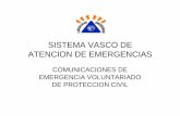 SISTEMA VASCO DE ATENCION DE EMERGENCIASgaleon.com/obz/Cajon/Comuni1.pdf · 17 equipos portatiles red tetra proteccion civil de gipuzkoa • rango proteccion civil: – canal proteccion