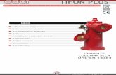 HIDRANTE TIFON PLUS · El hidrante “TIFON-PLUS” se basa en un diseño eﬁcaz, fácil de instalar y con un mantenimiento sencillo.  93 808 71 80 sistemas contra incendios ...